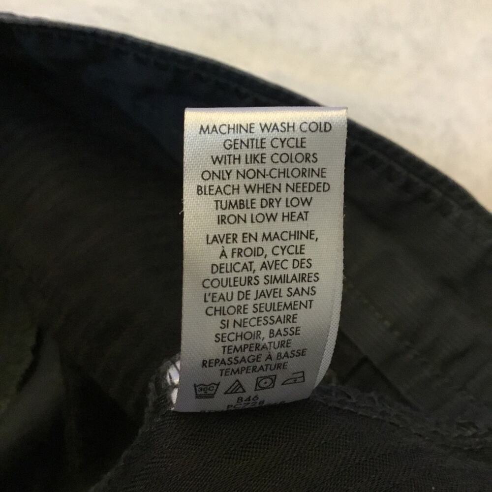 Calvin Klein Charcoal Grey Pinstripes Chinos Pants - Picture 16 of 16